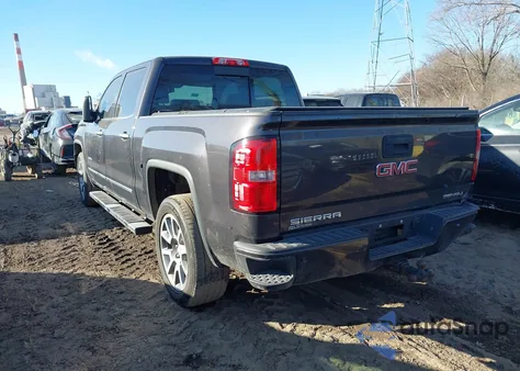 2015 GMC Sierra 1500 Denali из США, поврежденный, VIN 3GTU2WEC0FG387123